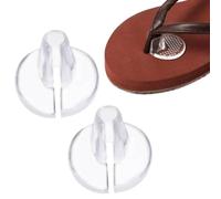 Silicone Thong Sandal Toe Protectors, Flip Flop Toe Post Protectors, Comfortable Cushion Pads for Sandals&Shoe, for Woman & Man, Soft Material, Invisible, for Foot Protection, Easy to Use