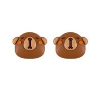 Silicone Thumb Grip Caps for Steam Controller 2 Cute Bear Soft Comfortable Anti Slip Joystick Cover Analog Stick Cap Enhanced Gaming Grip, Style 1