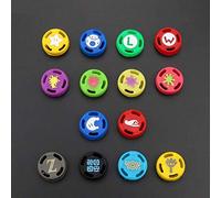 Silicone Thumb Grips Cover Case Analog Stick Joystick Covers Cap Non-Slip Thumb Stick Caps for Nintendo Switch Joy-con (K)