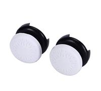 Silicone Thumbstick Grip for, Comfortable Joystick Cap for Accurate Game Actions, 2Pcs Soft Stick Cover for Gamers, 4 Colors Available, All Age Groups (White)