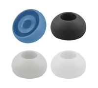 Silicone Tips For JBL Race Endurance Run 2 Headphone Replacement Earbud Tips Earbud Covers Rubber Tips 3 Pairs S M L (Blue)
