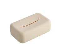 Silicone Tissue Box Covers Waterproof Restaurant Napkin Holder Moisture Proof Paper Towel Storage Case for Home Office