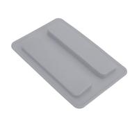 Silicone Toaster Cover Bread Maker Lid Soft Flexible Reusable Dust Proof Spill Prevention For Home Kitchen Appliances Material Silicone Size 15.8x10.4x1.2cm (Grey)