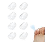 Silicone Toe Protectors - Anti-Friction Toe Covers, Small Elastic Toes Caps, Protector, Corn Blister Ingrown Toenail Relief | Foot Care Comfortable Protection, Ideal for Daily Walking Runnin