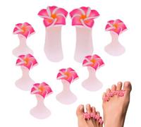 Silicone Toe Separators - Toe separator | Flower Toes Separators | Pedicures Tools | Reusable and Comfortable for | Straightener DivNails Arts Tool Separator for Salon Women Girlfriend Mother Wife