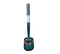 Silicone Toilet Brush, Household Hanging Silicone Toilet Brush With Soap Dispenser, Cleaning Without Dead Ends Bathroom Cleaner,Toilet Bowl Cleaner Brush,Toilet Brush (Green)