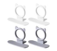 Silicone Toilet Lid Lifter 4pcs Easy Install Bathroom Accessory