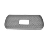 Silicone Toilet Tank Tray Universal Nonslip Bathroom Storage Organizer No Punching Installation for Toilet Tank Top Shelf 35x15cm (Grey)