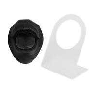 Silicone Tongue Mouth Model Tongue Piercing Practice Model for Beginners (Black)
