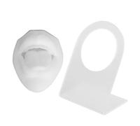 Silicone Tongue Mouth Model Tongue Piercing Practice Model for Beginners (White)