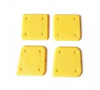 Silicone Tool, 4-Piece Silicone Caulking Tool Kit with 16 Angles, Professional Sealant & Caulk Finishing Tool for Smoothing Silicone, Caulk, Grout - Ideal for Kitchen, Bathroom, Wall & Floor Tiles