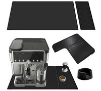 Silicone Top Mat Set & Tamper Base for Ninja ES601/ES701, Luxe Cafe Pro Accessories, 3-in-1 Non-Slip Drip Tray with Removable Pad，Complete Espresso Station Set for Ninja luxe cafe accessories