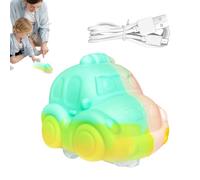 Silicone Toy Car, Electric Entertainment Vehicle, Small Vehicles for Kids, for Boys Girls Kids Toddler Christmas Holiday Birthday Festive