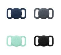 Silicone Tracker Case for Dog & Cat Collar, Cute Paw Print Protective Cover | Soft, Cute Paw Print, Anti-Scratch, Shockproof, Dual Loop for Collars, Easy Install, Lightweight, Washable, Anti-Lost