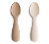 Silicone training cutlery Beige