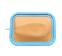 Silicone Training Skin Pad for Nursing Skills Practice and Classroom Demonstration in Teaching Labs, 16 X 11.5 X 2 Cm Nursing Practice Pad Silicone Teaching Skin Model Classroom Model Trainee Lab Tool