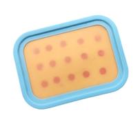 Silicone Training Skin Pad for Nursing Skills Practice and Classroom Demonstration in Teaching Labs, 16 X 11.5 X 2 Cm Nursing Practice Pad Silicone Teaching Skin Model Classroom Model Trainee Lab Tool