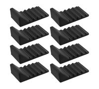 Silicone Trash Can Bumpers,No Drill Garbage Bin Protector - No Drill Trash Can Bumpers Pads | for Camping Dorm RV Office Restaurant Hospital School