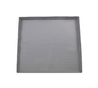 Silicone trash can liner compatible with pedal bins, step-on cans, and open-top receptacles for consistent floor protection application (grey)