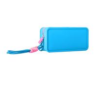 Silicone Travel Bag - Portable Makeup Organizer, Large Cosmetic Pouch Case | Waterproof Silicone Toiletry Track for Organized Packaging, Flexible Cosmetic Bag, blue, Se référer à la description, Refer