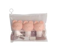 Silicone Travel Bottles For Toiletries Leak Proof Refillable Liquid Container For Shampoo Cream Conditioner Body Care