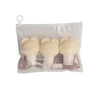 Silicone Travel Bottles For Toiletries Leak Proof Refillable Liquid Container For Shampoo Cream Conditioner Body Care