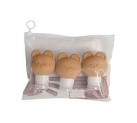 Silicone Travel Bottles For Toiletries Leak Proof Refillable Liquid Container For Shampoo Cream Conditioner Body Care