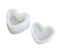Silicone Tray Mold Elegant Resin Dishes and Bowls Various Shape Suitable for Artists and Crafting Lover Present Heart Shaped Jewelry Box Mold