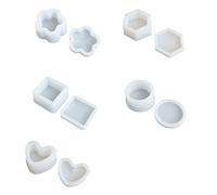 Silicone Tray Mold Elegant Resin Dishes and Bowls Various Shape Suitable for Artists and Crafting Lover Present Creative Jewelry Tool