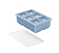 Silicone Tray, Silicone with Large Capacity and Leak-Proof, Press to Release the Ice Mould, for Whiskey, Bourbon, Coffee, Wine, Juice, Motorhome, Picnic, Home, Restaurant, Celebrations