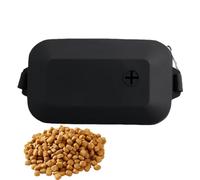 Silicone Treat Pouch for Dogs,Dog Food Bag with Adjustable Belt - Pet Portable Dog Training Waist Bag, Treat Snack Bait Dogs Soft Outdoor Feed Storage Pouch, Food Silica Bags