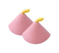 Silicone Triangular Pot Handle Cover - Frying Pan Lid Knob Protection, 2-Piece Hand Protection, Anti-Burning Cookware, Grill Area, Baking Accessories