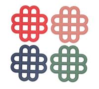 Silicone Trivet Pad - Heat Insulation Non Slip Mat, Temperature for Oven Microwave Refrigerator, Flexible and Durable Kitchen Hot Plate Holder, Food Grade Silicone, 7.9