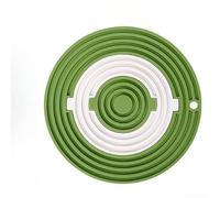 Silicone Trivets Set Thick Heatproof Mats Non Slip Coasters for Pots and Pans Kitchen Counter Protector 20x20cm(F9)