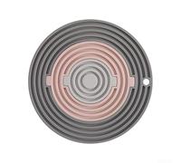 Silicone Trivets Set Thick Heatproof Mats Non Slip Coasters for Pots and Pans Kitchen Counter Protector 20x20cm(F4)