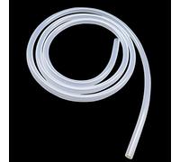 Silicone Tube, iMeistek Food Grade Flexible Silicone Hose, 5 mm ID x 8 mm OD, Length 1.5 Meters, Water Air Hose Pipe, for Pump Transfer