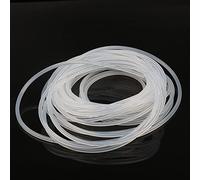 Silicone Tube, Medium Silicone Gel Hose - 4-20mm OD, 1/3M Transparent Tube