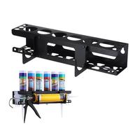Silicone Tube Storage Holder, Caulking Tube Storage, Sealant Tube Holder, Caulking Tool Organizer, Rack Ideal For Van Racking, Sealant Organizer, Caulking Tube Caulking Gu-n Wall Mounted Metal Holder