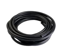Silicone tubing， Black Hose Length 5m/16.4Ft Inner Diameter 2/3mm Air Water Pipe for Home Brewing Pump Transfer(3x7)
