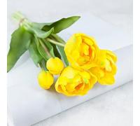 Silicone Tulip Artificial Flower Real Touch Bouquet 40CM Luxury Home Decorative Flowers Living Room Deco Flores Fake Plant