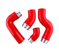 Silicone Turbo Boost Hose Kit Intercooler fit for VW fit for Golf GTI MK5 fit for Audi A3 8P 2.0TFSI intercooler Turbo Hose Pipe(Red)