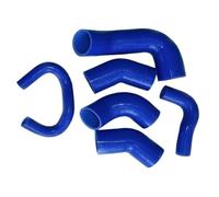 Silicone Turbo Intercooler Hose Pipe For Mitsubishi For Lancer For EVO 7 8 9 CT9A 4(Blue)