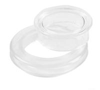 Silicone Umbrella Hole Ring 2" Patio Table Glass | Glass for top for parasol Grommet, Acrylic Deck Sunshade, Silicone, 2.4x0.4in, For Patio Cafe
