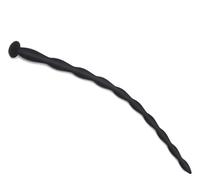 Silicone Urethral Plug Sex Toy Sound Device Trainer Sex Toy Male Urethral Stimulation Solid Penis Plug Men's Urethral Toy Urethral Trainer Kit (Thread 7Mm)