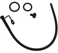 Silicone Urethral Sound Beginner Beaded Catheter Plug Training Set Glans Ring Soft Hollow Tube Cum Thru Hole Penis Cock Urethra Bladder Dilator Adult Sex Toy Prostate Masturbation Men (7mm)