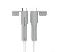 Silicone USB C Cable Protector Anti-Breaking Design Charging Wire Guard Cord Saver Sleeve Compatible with Type-C Devices Smartphones Tablets Laptops(Gray)