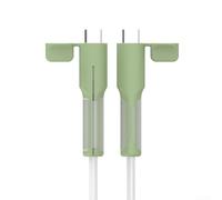 Silicone USB C Cable Protector Anti-Breaking Design Charging Wire Guard Cord Saver Sleeve Compatible with Type-C Devices Smartphones Tablets Laptops(Matcha Green)