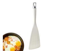 Silicone Utensil Set - 7pcs Non-Disturbing Silicone Kitchen Tools with Hanger Rack | Includes a Spatula Scoop Soup Spoon, Safe Tools Resistant to the