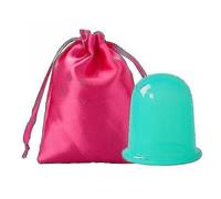Silicone Vacuum Cup Suction Cups - Massage, Body, Face, Neck, Cellulite(green With Bag)