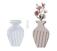 Silicone Vase Mold Easy Demolding Craft Molds Geometric Crafting Moulds for Unique Hand-Making Simple Vase Crafting Silicone Mold